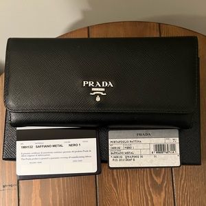 Prada Saffiano Leather Wallet